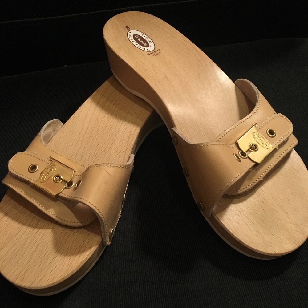 Original Dr. Scholl’s wood sandals